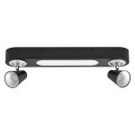 Ledvance LED Decor Spot Neptune Staal Zwart 20W 635lm - 830 Warm Wit