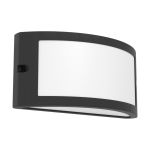 Eglo Wandlamp Poggiarello Zwart | IP54 - Geschikt voor 1x E14