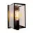 Eglo Wandlamp Budrone Staal Zwart | IP44 - Geschikt voor 1x E27